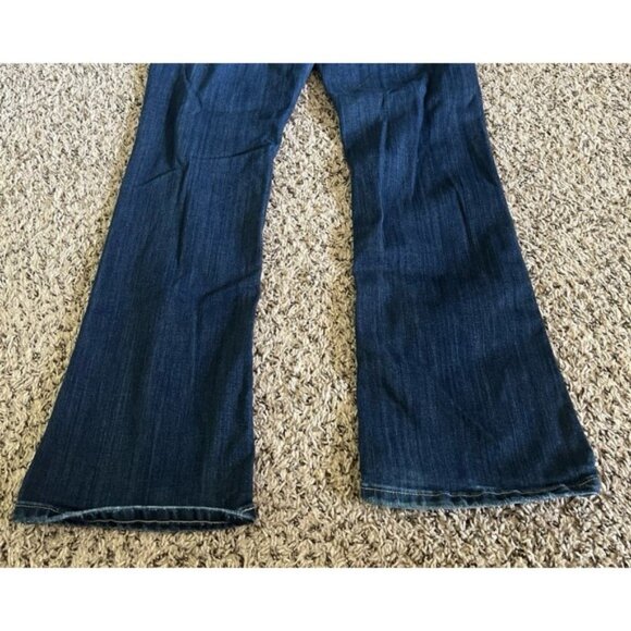 Simply Vera Wang Women's Blue Bootcut Whiskered Jeans Size 14‎ - Picture 7 of 8